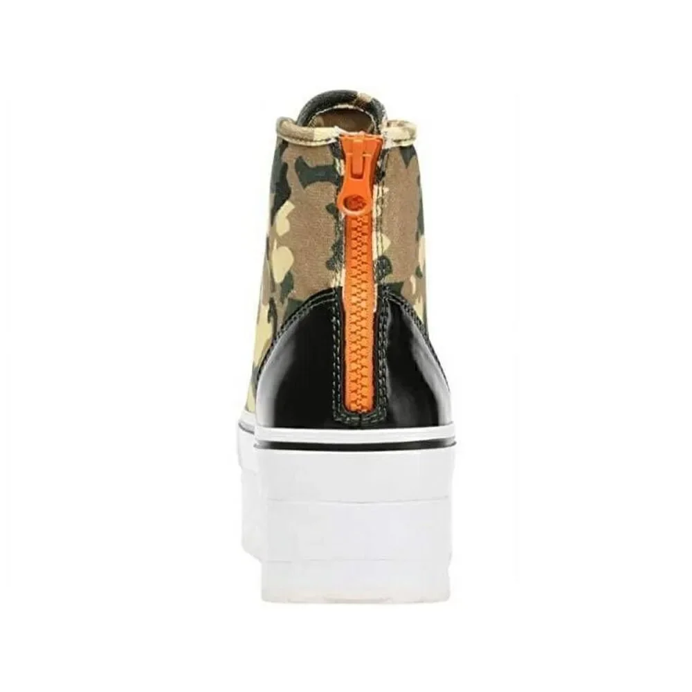 Steve Madden Stories Camouflage Platform High Top Sneakers